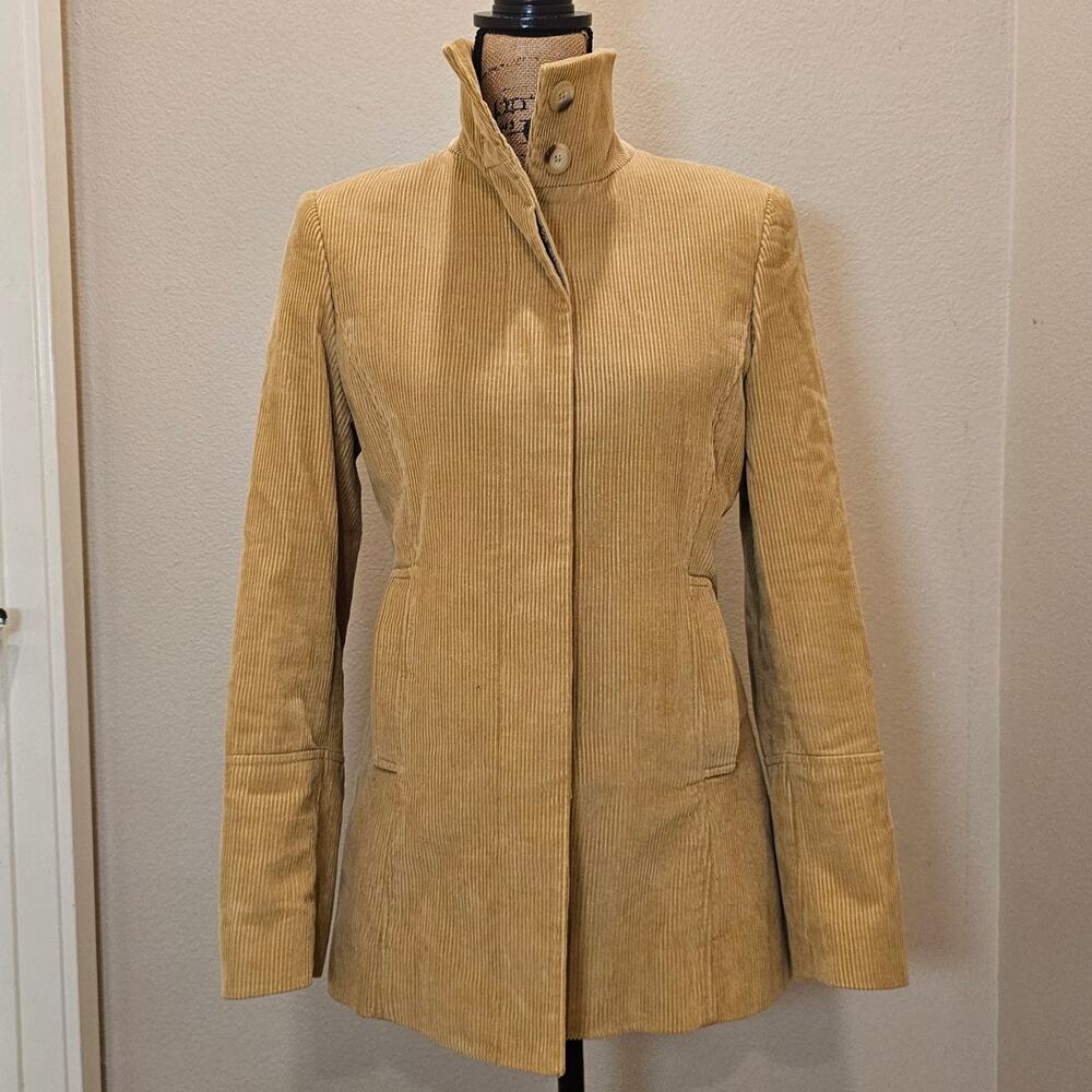 Express Women's Vintage Corduroy Jacket Size 3/4
